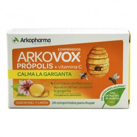 ARKOVOX PROPOLIS MIEL Y LIMON 24 COMP CHUPAR