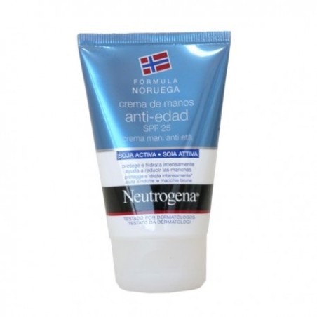 NEUTROGENA CREMA DE MANOS ANTIEDAD 50 ML SOJA ACTIVA SPF 25