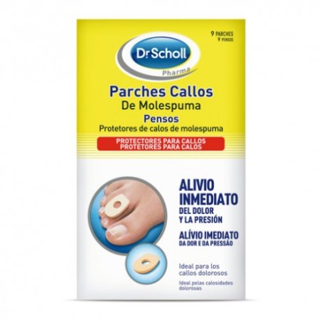 DR SCHOLL PARCHES CALLOS MOLESPUMA ESCUDO