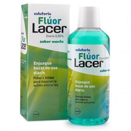 COLUTORIO LACER FLUOR MENTA 500 ML