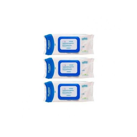 TRIO TOALLITAS DERMO MUSTELA 210 UND