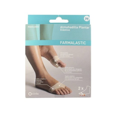 ALMOHADILLA PLANTAR FARMALASTIC GEL DE SILICONA T/M