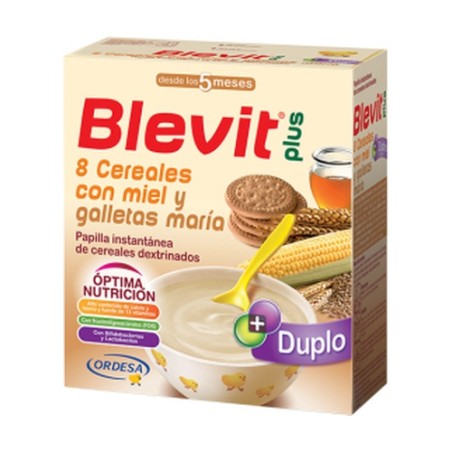 BLEVIT 8 CEREALES + MIEL+GALLETAS 600G