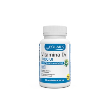 VITAMINA D-3 1000UI 60 TABLETAS POLARIS