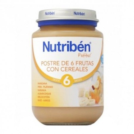 NUTRIBEN JUNIOR POSTRE FRUTAS CEREALES