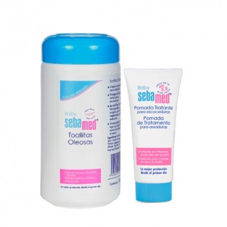 SEBAMED BABY 70 TOALLITAS OLEOSAS