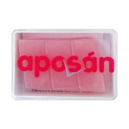 TAPONES OIDOS SILICONA APOSAN 6 U