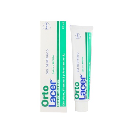 ORTOLACER GEL  DENTIFRICO MENTA 75 ML