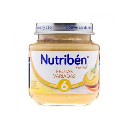 NUTRIBEN BEBE FRUTAS VARIADAS 130GR