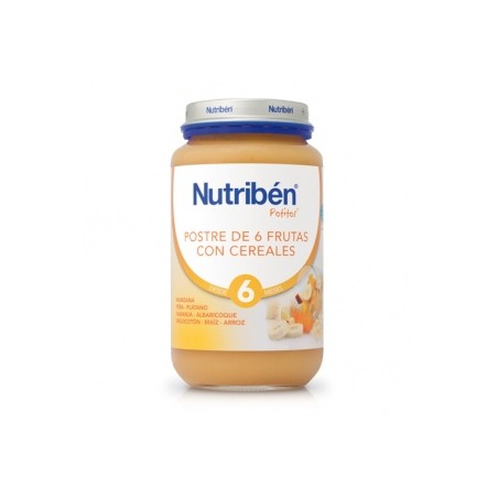 NUTRIBEN POSTRE DE 6 FRUTAS 265 GR