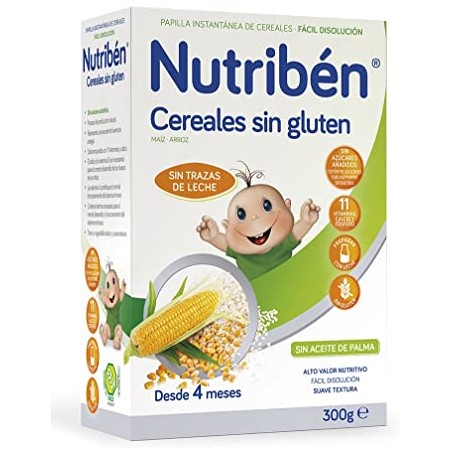 NUTRIBEN CEREALES SIN GLUTEN PAPILLA 300 G