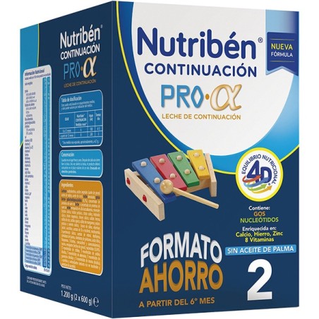 NUTRIBEN CONTINUACION 1200 G PRO ALFA