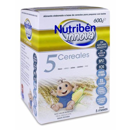 NUTRIBEN INNOVA 5 CEREALES 600 G