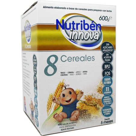 NUTRIBEN INNOVA 8 CEREALES 600 G