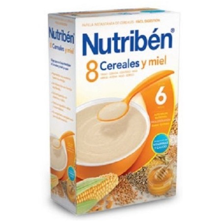 NUTRIBEN 8 CEREALES MIEL FIBRA 600 GR