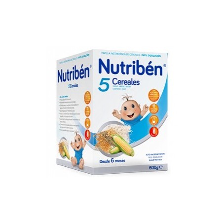 NUTRIBEN 5 CEREALES 600 GR