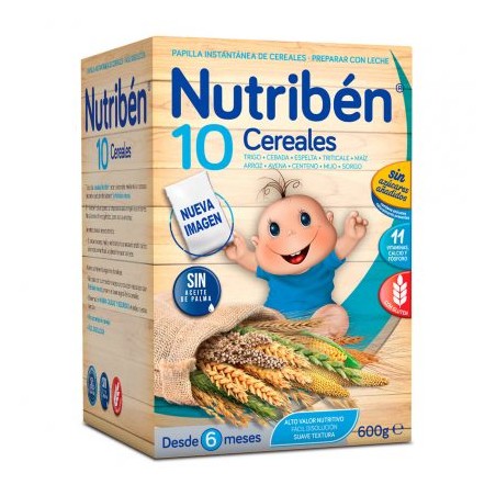 NUTRIBEN PAPILLA 10 CEREALES