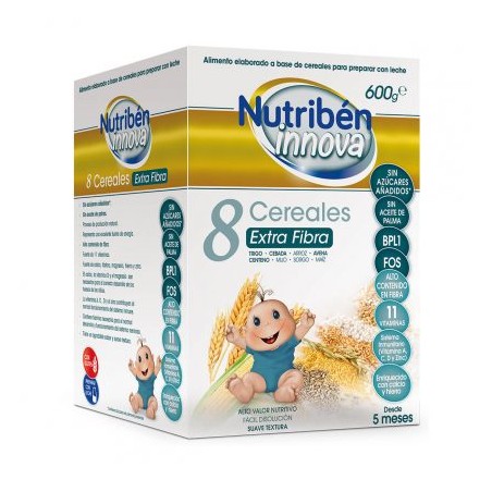 NUTRIBEN INNOVA 8 CEREALES EXTRA FIBRA 600 G