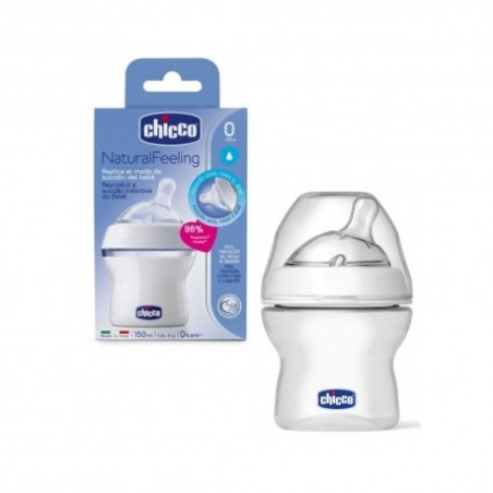 BIBERON PLASTICO PP T SILICONA CHICCO STEP UP 1 0 M+ 150 ML