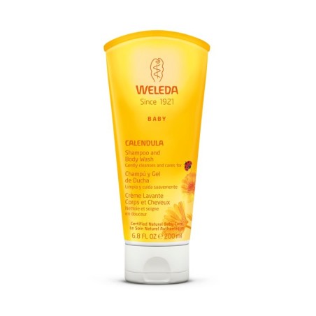 WELEDA CHAMPU Y GEL DE DUCHA CALENDULA 200 ML