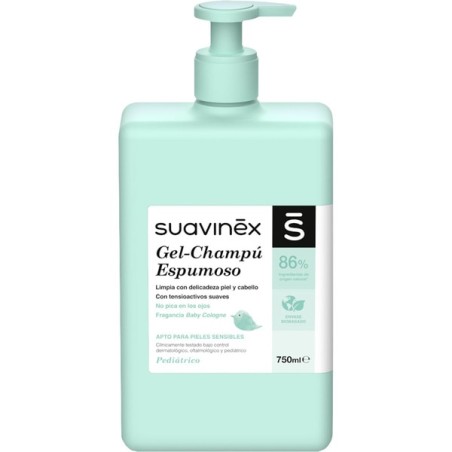 SUAVINEX PEDIATRIC GEL CHAMPU ESPUMOSO 750 ML