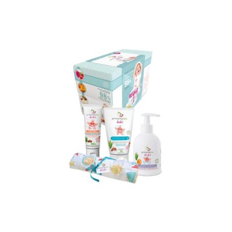 COFRE GAMA BEBE NIÑO ARMONIA CHAMPU 300ML / CREMA150ML / CREMA PAÑAL75ML