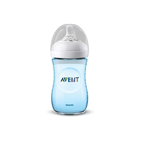 BIBERON PP NATURAL PHILIPS AVENT 260 ML AZUL