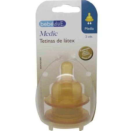 TETINA BEBE DUE LATEX MEDIA