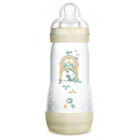 BIBE MAM ANTI-COLIC 320 ML SIL 4+M ROSA A124