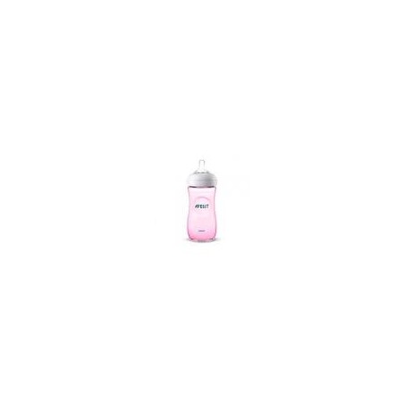 BIBERON PP NATURAL PHILIPS AVENT 330 ML 1 BIBERON ROSA SFC037/17