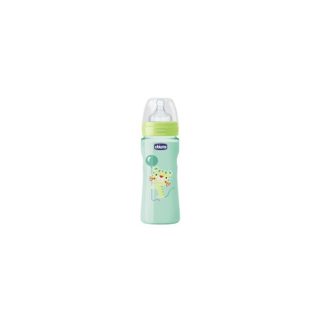 BIBERON PP T SILICONA CHICCO FISIOLOGICO FLUJO R 4M+ 330 ML UNISEX