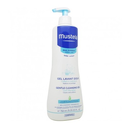 MUSTELA GEL BAÑO SUAVE 750 ML