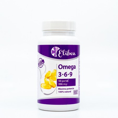 OMEGA 3,6,9 996 MG 50 PERLAS - GAMA ELIBEN