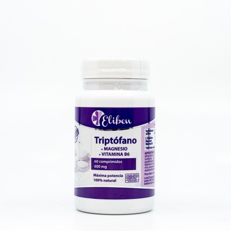 TRIPTOFANO + MAGNESIO +B6 - 60COM 600MG- GAMA ELIBEN