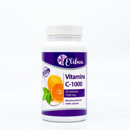 VITAMINA C 1000 MG 50 TAB- GAMA ELIBEN