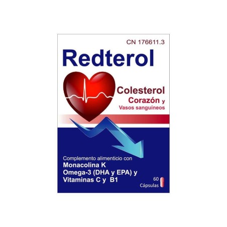 REDTEROL 60 CAPSULAS BLUECUBE