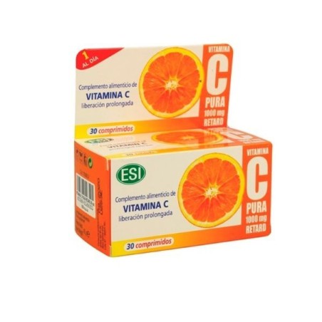 VITAMINA C PURA 1000 MG RETARD 30 COMP ESI