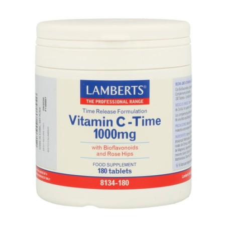 VITAMIN-C 1000 MG 180 TABLETAS LAMBERTS