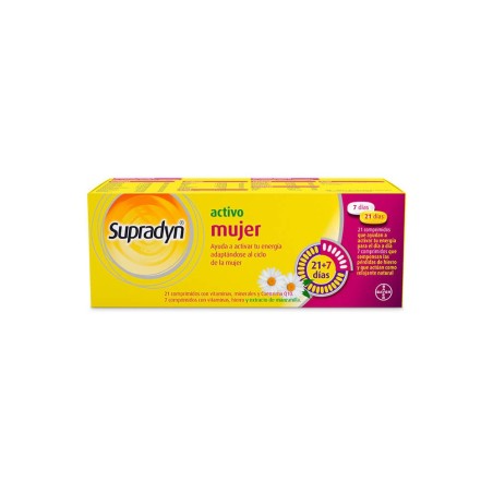 SUPRADYN ACTIVO MUJER 21+7 COMPRIMIDOS