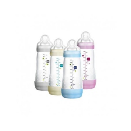 BIBE MAM ANTI-COLIC 320 ML SIL 4+M UNISEX A125