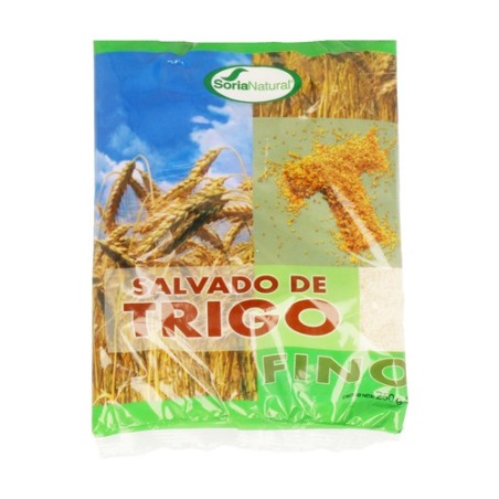 SALVADO DE TRIGO FINO 250 GRS SORIA NATURAL