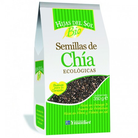 SEMILLA DE CHIA ECOLOGICAS 350G HIJAS DEL SOL YNSADIET