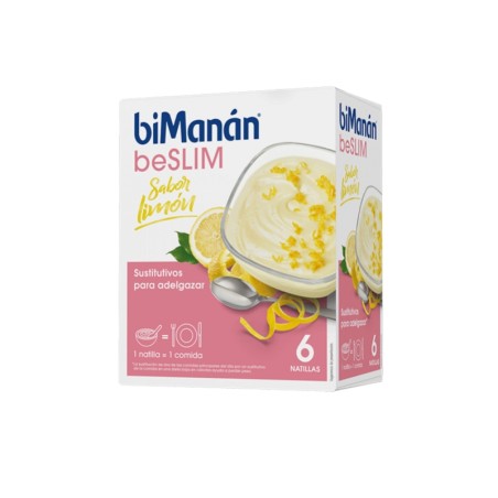 BIMANAN NATILLAS LIMON 50 G 6 SOBRES