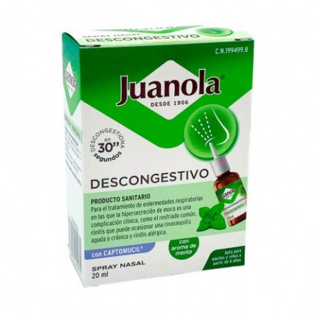 JUANOLA DESCONGESTIVO SRAY NASAL 20 ML