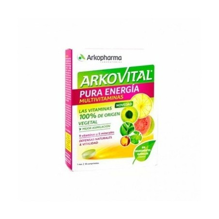 ARKOVITAL PURA ENERGIA 30 COMP