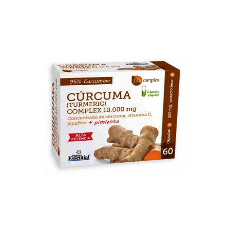 CURCUMA 10000 95%+JENGIBRE+PIMIENTA+VITC 60CAP BAMBU