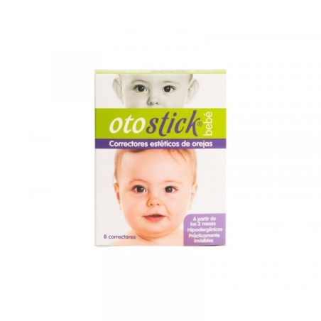 CORRECTOR ESTETICO DE OREJAS OTOSTICK BEBE + GORRO 8 U