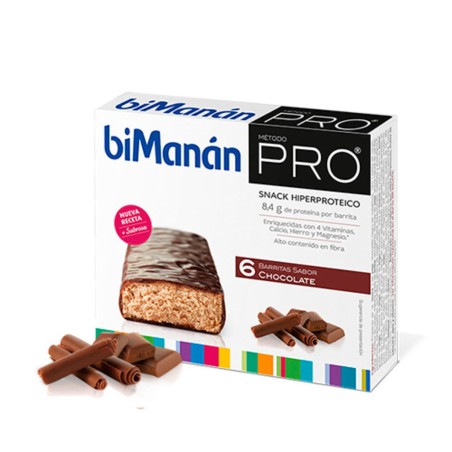 BIMANAN PRO BARRITA CHOCOLATE DIETA HIPERPROTEICA