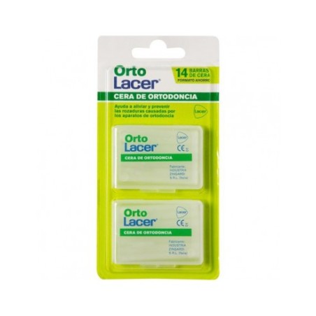 CERA ORTODONCIA PROTECTORA ROZADURA ORTOLACER 14 BARRITAS