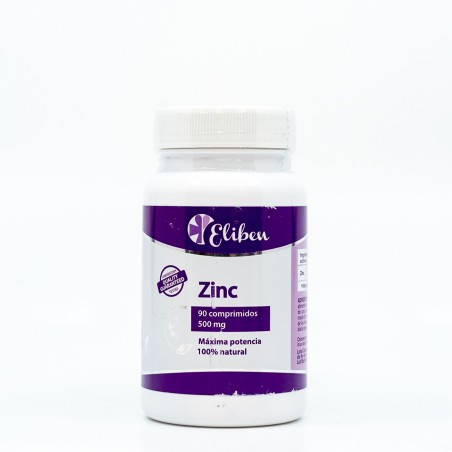 ZINC 90 COMP 500MG - GAMA ELIBEN